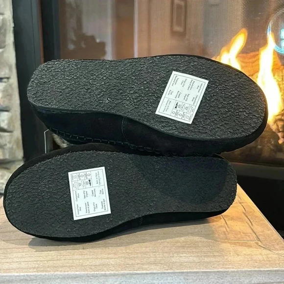 BEARPAW Monet Cow suede,wool blend,sheepskin Never wet,faux fur collar Moc boot - Picture 11 of 16